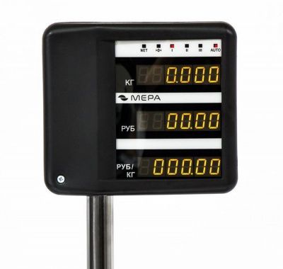Весы торговые прилавочные МЕРА-ВТП-Н-СД-Т-1 с USB