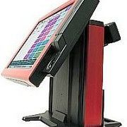 POS-Система HPOS 8500 Celeron-M 1Ghz/1GB DDR2, ELO-TOUCH, MSR, Красно-Черный цвет.