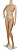 Манекен женский, без головы / HLF-1 (телесного цвета)