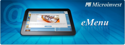 Microinvest eMenu Pro - система автоматизации заказа - электронное меню