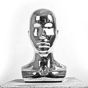 JESSICA \ Манекен головы женский\ серебро