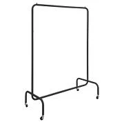 OD.079 \ ВЕШАЛО РАЗБОРНОЕ ИЗ КРУГЛОЙ ТРУБЫ 25ММ, L1100, H1500, OLMA/черный муар