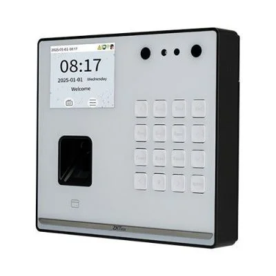 SenseFace M2F-LR [EM] [Wi-Fi] WHITE терминал учета рабочего времени с распознаванием лиц, отпечатков пальцев и карт доступа